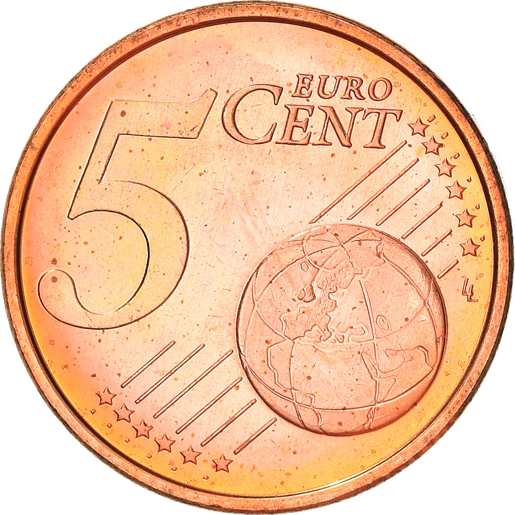 Estonia, 5 Euro Cent, 2011, Vantaa, SPL+, Acciaio placcato rame, KM:63