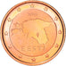 Estonia, 2 Euro Cent, 2011, Vantaa, VZ+, Copper Plated Steel, KM:62