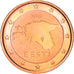 Estonia, 2 Euro Cent, 2011, Vantaa, EBC+, Cobre chapado en acero, KM:62