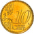 Portugal, 10 Euro Cent, 2009, Lisbon, MS(64), Latão, KM:763