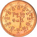 Portugal, 5 Euro Cent, 2008, Lisbon, EBC, Cobre chapado en acero, KM:742