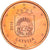 Letónia, Euro Cent, 2014, Stuttgart, MS(60-62), Aço Cromado a Cobre, KM:150