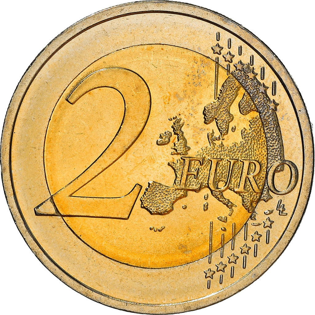 Lithuania, 2 Euro, 2015, SS+, Bi-Metallic