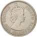 Moneda, Hong Kong, Elizabeth II, 50 Cents, 1967, EBC, Cobre - níquel, KM:30.1