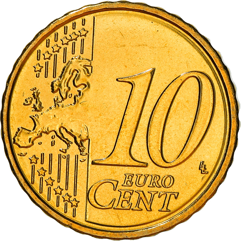 Lithuania, 10 Euro Cent, 2015, VZ+, Messing, KM:208