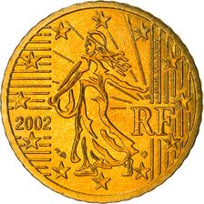 Frankreich, 50 Euro Cent, 2002, Paris, VZ+, Messing, Gadoury:6., KM:1287