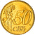 Luxemburgo, 50 Euro Cent, 2004, Utrecht, AU(50-53), Latão, KM:80