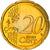 Luxemburgo, 20 Euro Cent, 2007, Utrecht, MS(60-62), Latão, KM:90