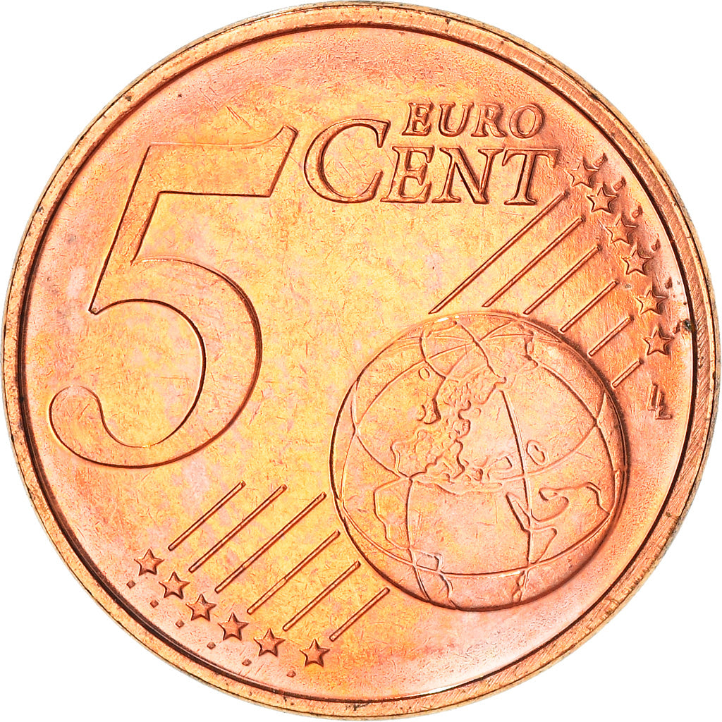 Luxembourg, 5 Euro Cent, 2003, Utrecht, SUP+, Copper Plated Steel, KM:77