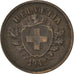 Moeda, Suíça, Rappen, 1941, Bern, VF(30-35), Bronze, KM:3.2