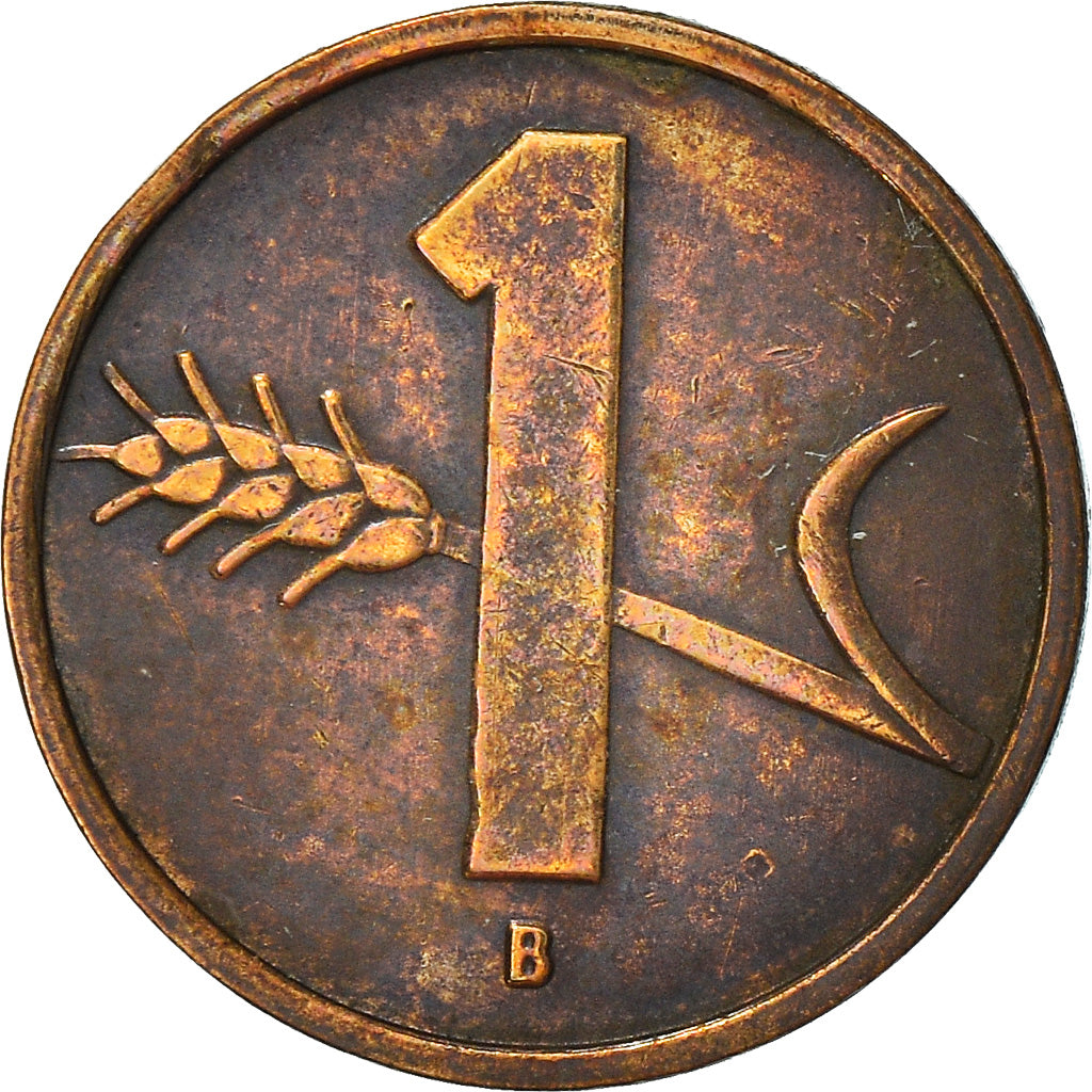 Moneta, Svizzera, Rappen, 1953, Bern, MB+, Bronzo, KM:46