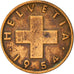 Moneta, Svizzera, Rappen, 1954, Bern, MB+, Bronzo, KM:46
