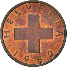 Moneta, Svizzera, Rappen, 1982, Bern, SPL-, Bronzo, KM:46