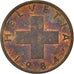 Monnaie, Suisse, Rappen, 1984, Bern, TTB+, Bronze, KM:46