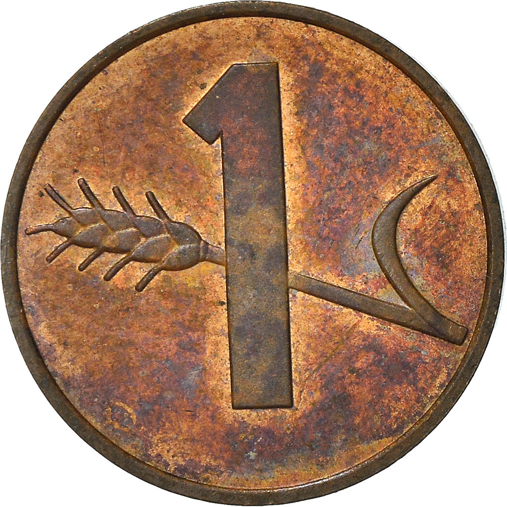 Monnaie, Suisse, Rappen, 1984, Bern, TTB+, Bronze, KM:46