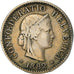 Monnaie, Suisse, 5 Rappen, 1882, Bern, B+, Nickel, KM:26b