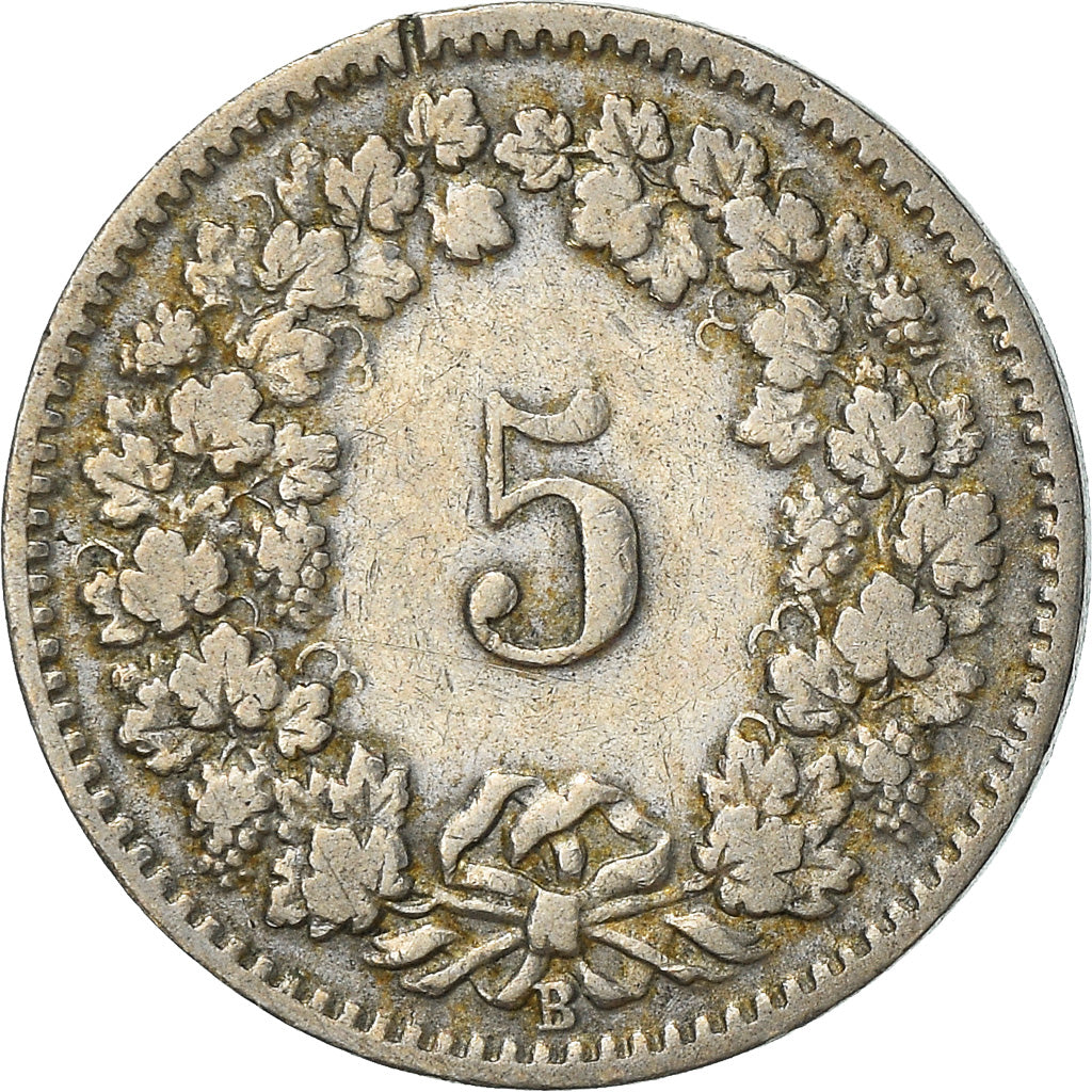 Monnaie, Suisse, 5 Rappen, 1903, Bern, TB, Copper-nickel, KM:26