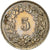 Coin, Switzerland, 5 Rappen, 1943, Bern, AU(50-53), Copper-nickel, KM:26