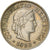 Coin, Switzerland, 5 Rappen, 1953, Bern, AU(50-53), Copper-nickel, KM:26