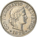 Moneta, Svizzera, 5 Rappen, 1970, Bern, BB+, Rame-nichel, KM:26