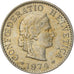 Monnaie, Suisse, 5 Rappen, 1974, Bern, TB+, Copper-nickel, KM:26