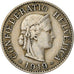 Coin, Switzerland, 10 Rappen, 1919, Bern, VF(30-35), Copper-nickel, KM:27