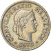 Coin, Switzerland, 10 Rappen, 1973, Bern, VF(30-35), Copper-nickel, KM:27
