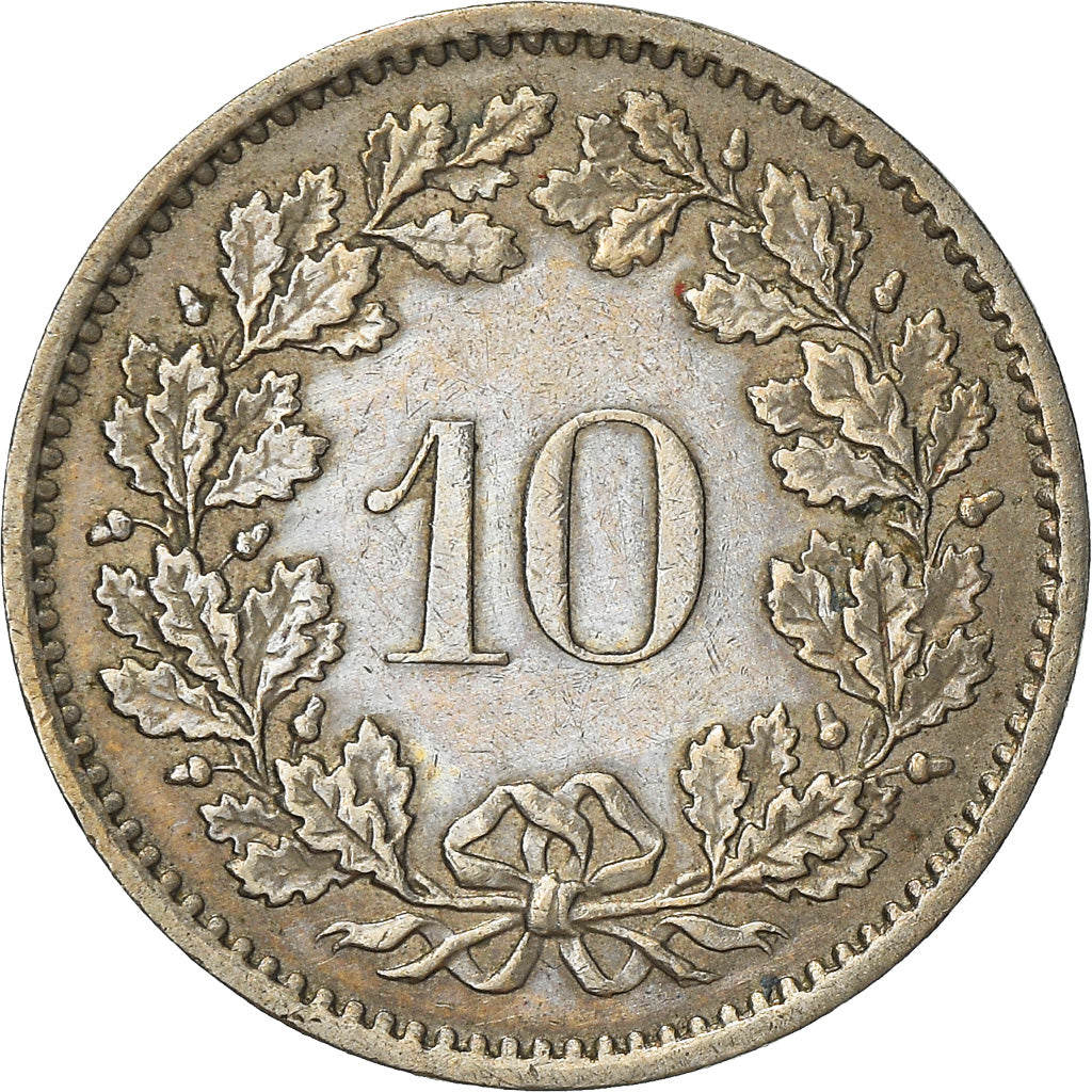 Monnaie, Suisse, 10 Rappen, 1976, Bern, TB+, Copper-nickel, KM:27