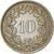Moneda, Suiza, 10 Rappen, 1976, Bern, BC+, Cobre - níquel, KM:27