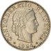 Moneda, Suiza, 20 Rappen, 1954, Bern, MBC, Cobre - níquel, KM:29a