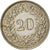 Munten, Zwitserland, 20 Rappen, 1963, Bern, ZF, Copper-nickel, KM:29a
