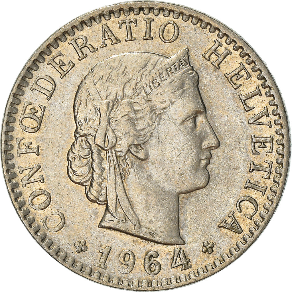 Monnaie, Suisse, 20 Rappen, 1964, Bern, TTB+, Copper-nickel, KM:29a