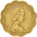 Munten, Hong Kong, Elizabeth II, 20 Cents, 1976, ZF, Nickel-brass, KM:36