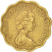Coin, Hong Kong, Elizabeth II, 20 Cents, 1976, EF(40-45), Nickel-brass, KM:36