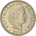Moneta, Szwajcaria, 20 Rappen, 1985, Bern, AU(50-53), Miedź-Nikiel, KM:29a