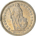 Münze, Schweiz, 1/2 Franc, 1972, Bern, S, Copper-nickel, KM:23a.1