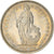 Moeda, Suíça, 1/2 Franc, 2009, Bern, AU(55-58), Cobre-níquel, KM:23a.3