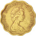 Moneda, Hong Kong, Elizabeth II, 20 Cents, 1979, MBC, Níquel - latón, KM:36