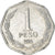 Moeda, Chile, Peso, 1994, Santiago, EF(40-45), Alumínio, KM:231