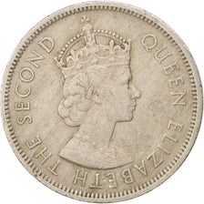 HONG KONG, Dollar, 1960, KM #31.1, EF(40-45), Copper-Nickel, 29.8, 11.70