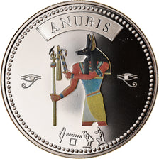 Egypt, Medal, Trésors d'Egypte, Anubis, MS(65-70), Copper-nickel