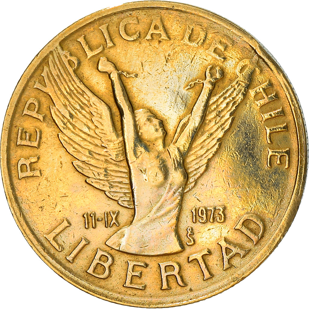Münze, Chile, 10 Pesos, 1989, Santiago, S, Aluminum-Bronze, KM:218.2