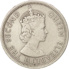 HONG KONG, Dollar, 1973, KM #35, AU(50-53), Copper-Nickel, 29.8, 11.48
