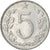 Moneda, Checoslovaquia, 5 Haleru, 1967, BC+, Aluminio, KM:53