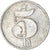 Moneta, Cecoslovacchia, 5 Haleru, 1977, MB+, Alluminio, KM:86