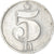 Moneda, Checoslovaquia, 5 Haleru, 1978, MBC+, Aluminio, KM:86