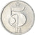 Coin, Czechoslovakia, 5 Haleru, 1990, AU(55-58), Aluminum, KM:86