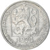 Coin, Czechoslovakia, 10 Haleru, 1974, VF(30-35), Aluminum, KM:80