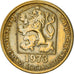 Moneta, Cecoslovacchia, 20 Haleru, 1973, MB+, Nichel-ottone, KM:74