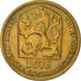 Moeda, Checoslováquia, 20 Haleru, 1976, AU(50-53), Níquel-Latão, KM:74